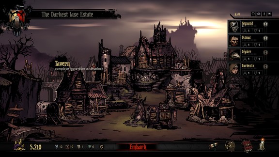 Darkest Dungeon Screenshot
