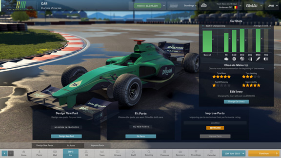Motorsport Manager Screenshot