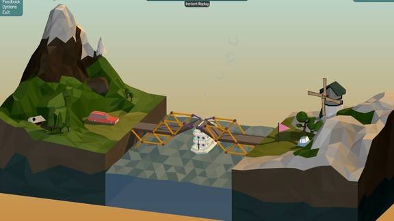 Poly Bridge Screenshot