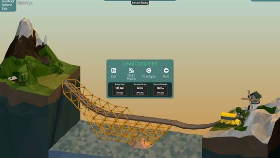 Poly Bridge Screenshot