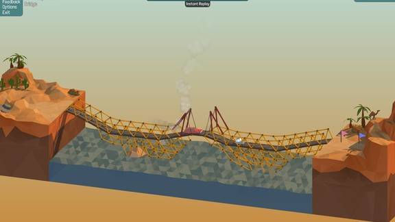 Poly Bridge Screenshot