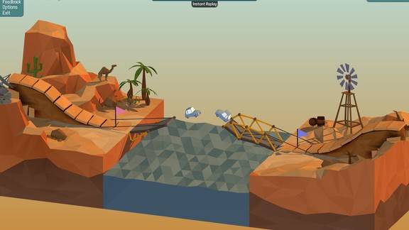 Poly Bridge Screenshot