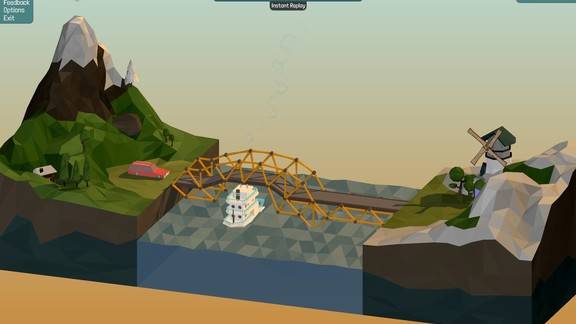 Poly Bridge Screenshot